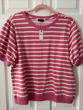 NWT Talbots SS Crew neck